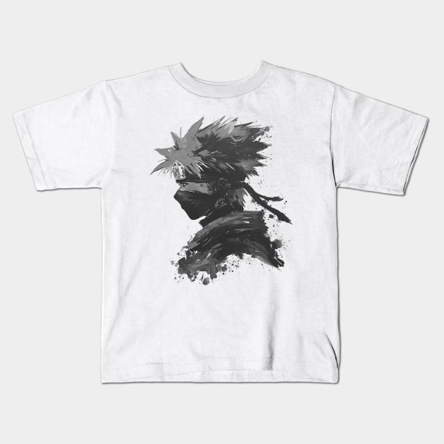 kakashi Kids T-Shirt by pokermoment